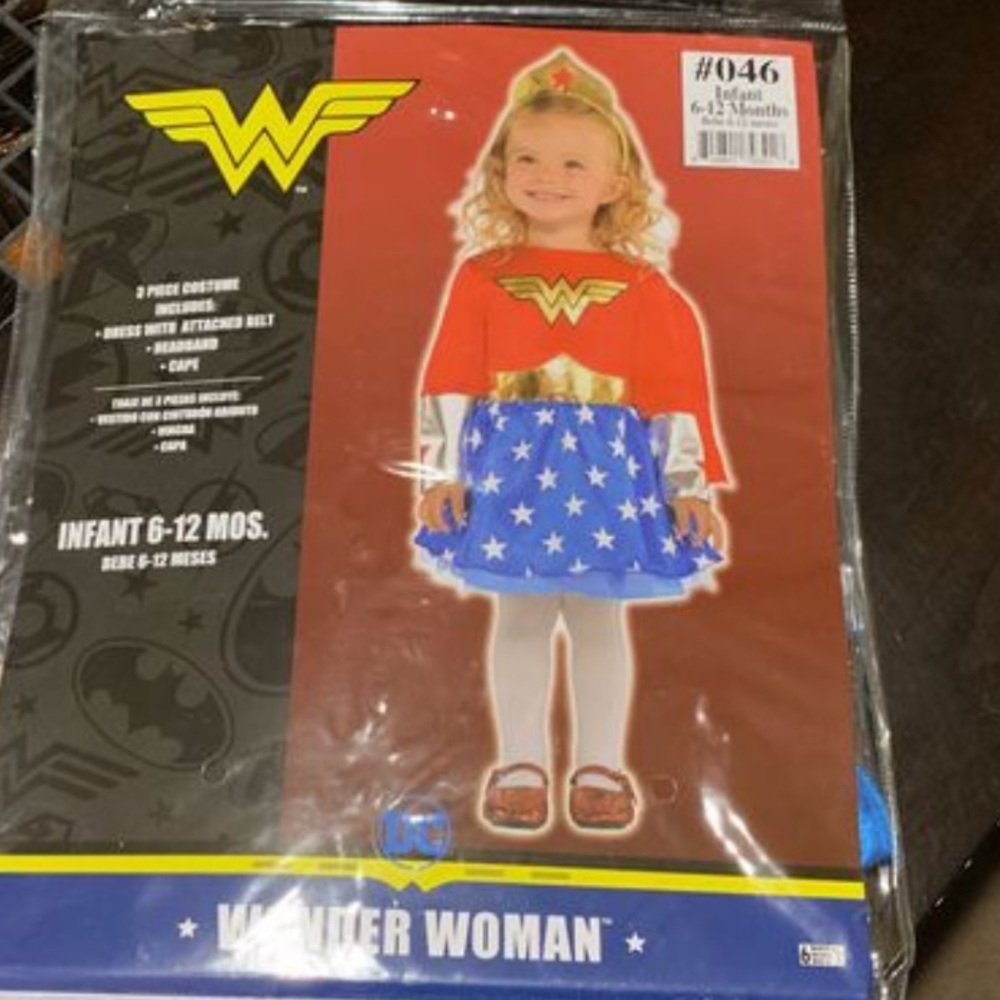 6-12 month old costume ! Wonder Woman costume